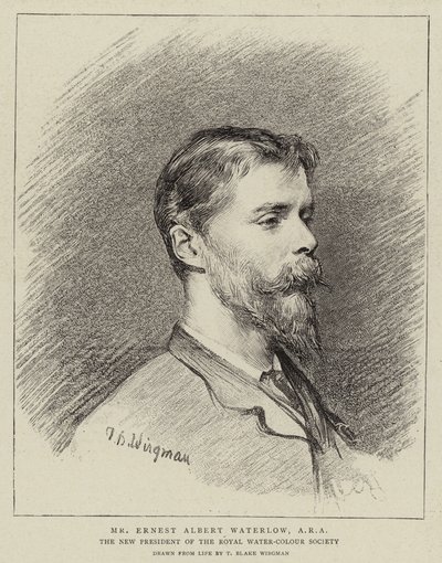 Mr Ernest Albert Waterlow, ARA by Theodore Blake Wirgman